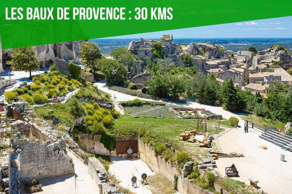 Ferienwohnung La Glycine - Parking Gratuit - Ac Clim - Cour Prive - Villeneuve-lès-Avignon Exterior foto