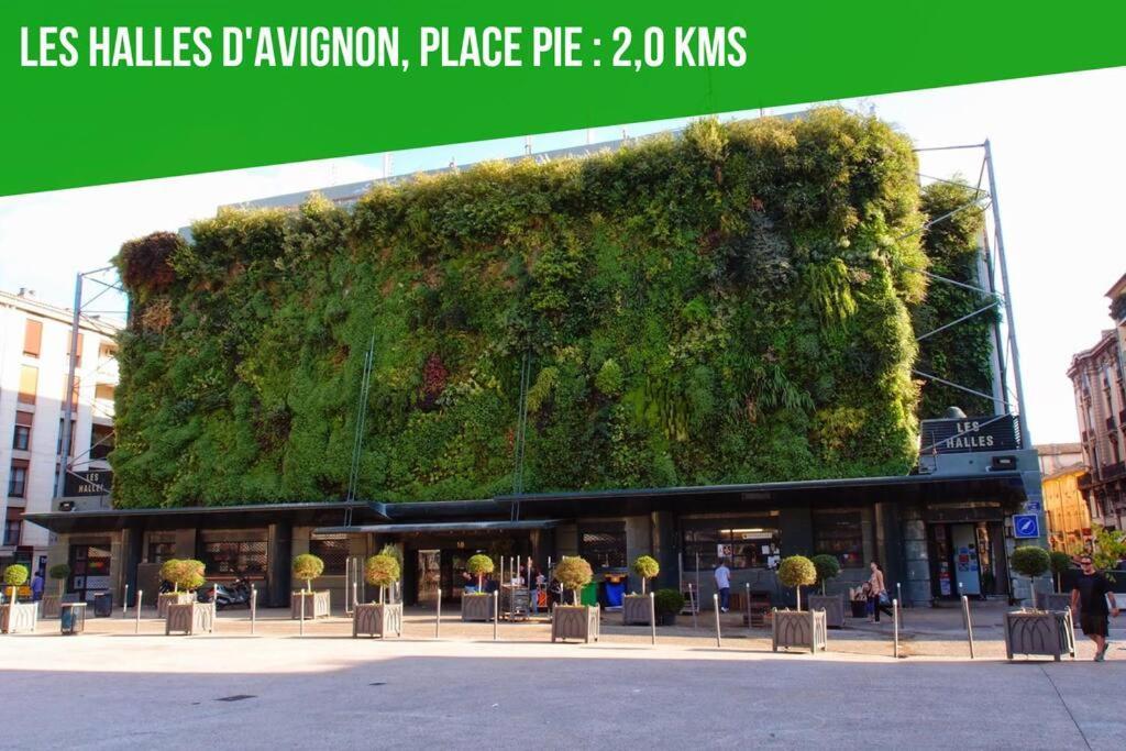 Ferienwohnung La Glycine - Parking Gratuit - Ac Clim - Cour Prive - Villeneuve-lès-Avignon Exterior foto
