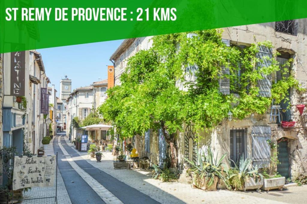 Ferienwohnung La Glycine - Parking Gratuit - Ac Clim - Cour Prive - Villeneuve-lès-Avignon Exterior foto